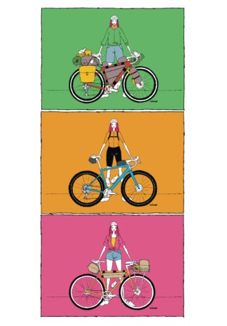 UNCLE RINNE フレーム付きアートプリント -- 3 Gravel style