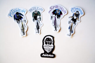 UNCLE RINNE sticker 4type set (5seets)