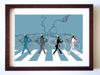 UNCLE RINNE フレーム付きアートプリント -- ARTB　PISTS