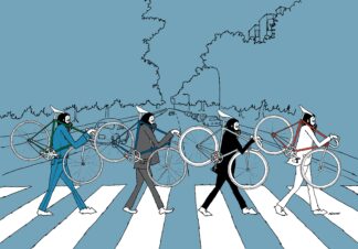 UNCLE RINNE フレーム付きアートプリント -- ARTB PISTS