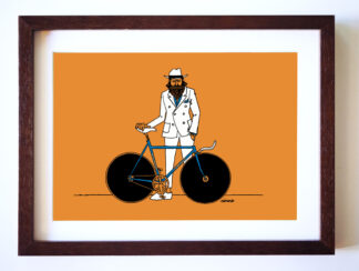 UNCLE RINNE フレーム付きアートプリント -- Borsalino