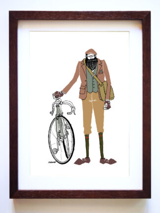 UNCLE RINNE フレーム付きアートプリント -- Chic  Ride