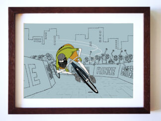 UNCLE RINNE フレーム付きアートプリント -- CRIT!