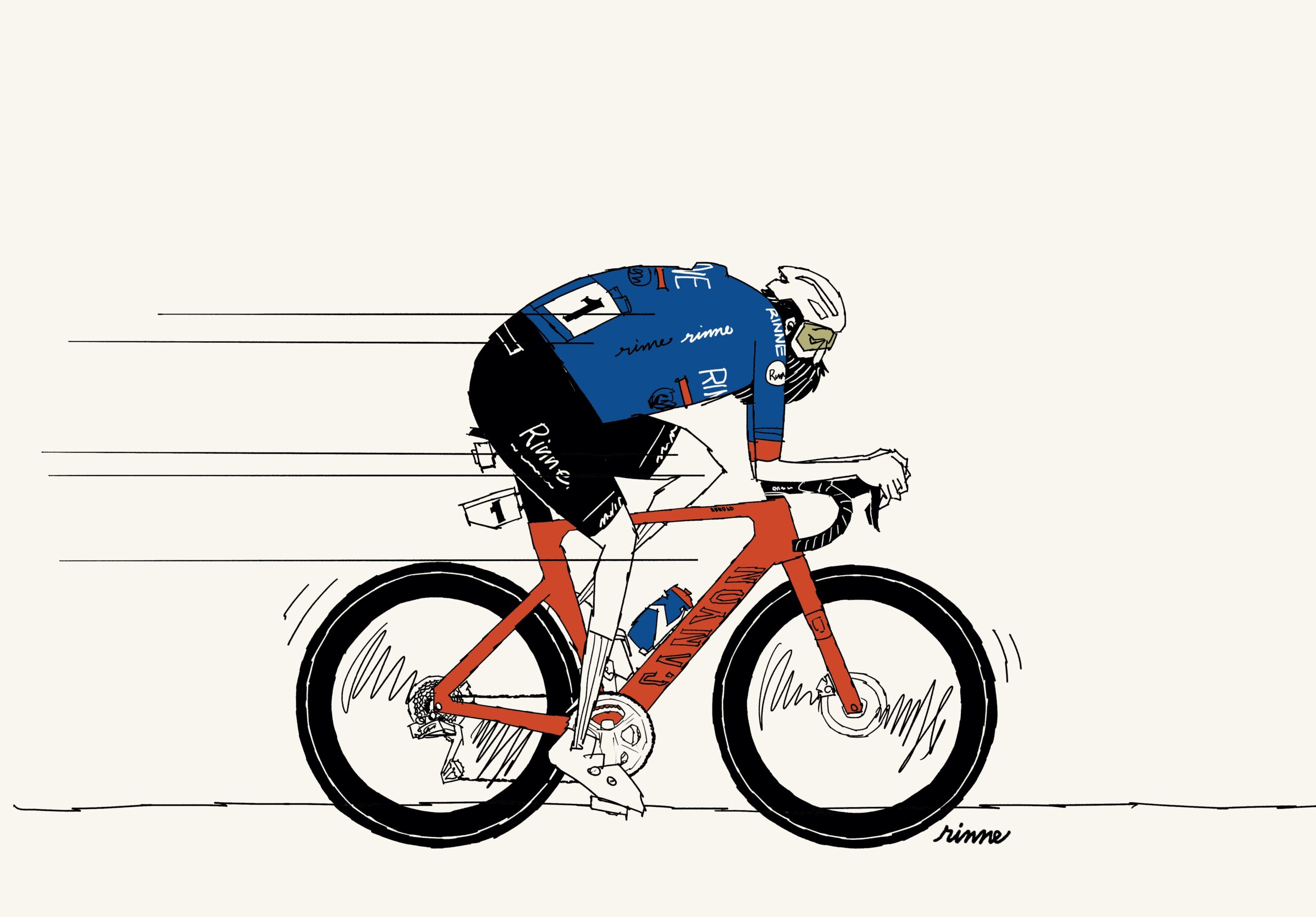 UNCLE RINNE フレーム付きアートプリント -- Evolution 2024