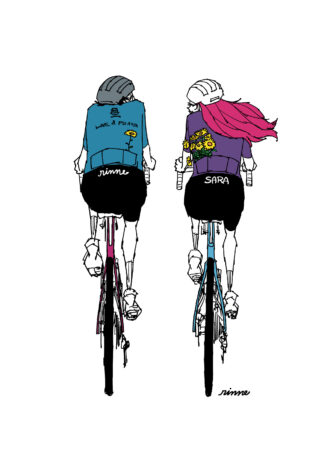 UNCLE RINNE フレーム付きアートプリント --  Flower in My Pocket