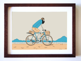 UNCLE RINNE フレーム付きアートプリント -- Have Style UNCLE RINNE