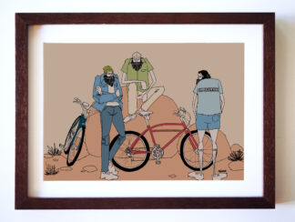 UNCLE RINNE フレーム付きアートプリント -- KLUNKERZ 2