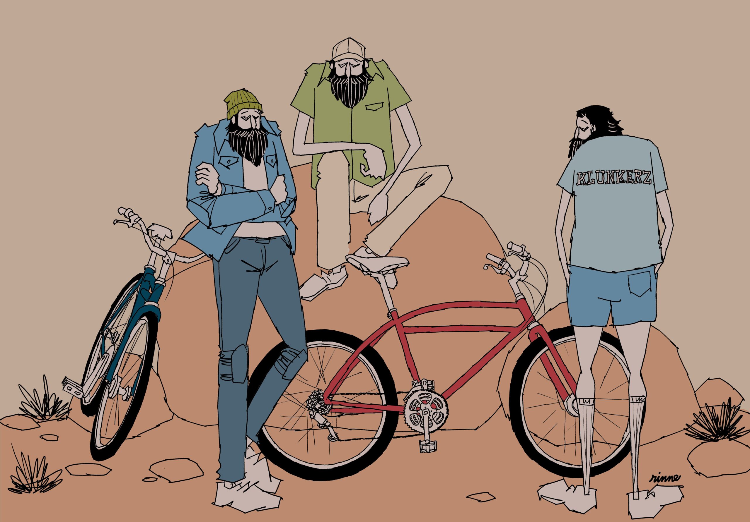 UNCLE RINNE フレーム付きアートプリント -- KLUNKERZ 2