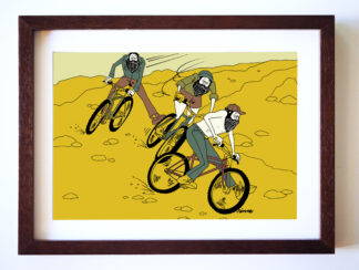 UNCLE RINNE フレーム付きアートプリント -- Klunkerz