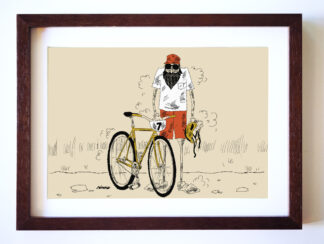 UNCLE RINNE フレーム付きアートプリント -- Mad And Dust