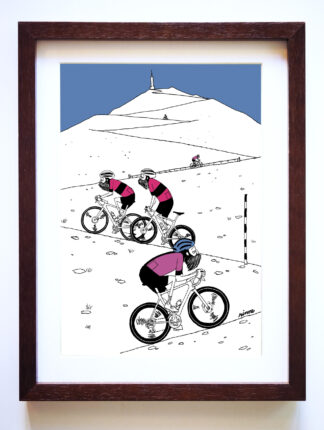 UNCLE RINNE フレーム付きアートプリント -- Mont Ventoux