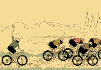 UNCLE RINNE フレーム付きアートプリント -- Pave