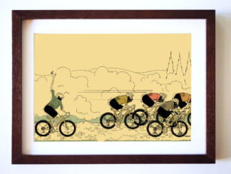 UNCLE RINNE フレーム付きアートプリント -- Pave