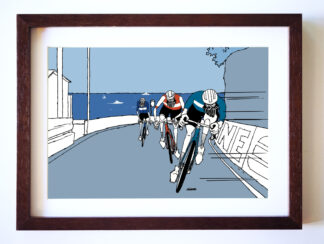 UNCLE RINNE フレーム付きアートプリント -- Poggio di San Remo