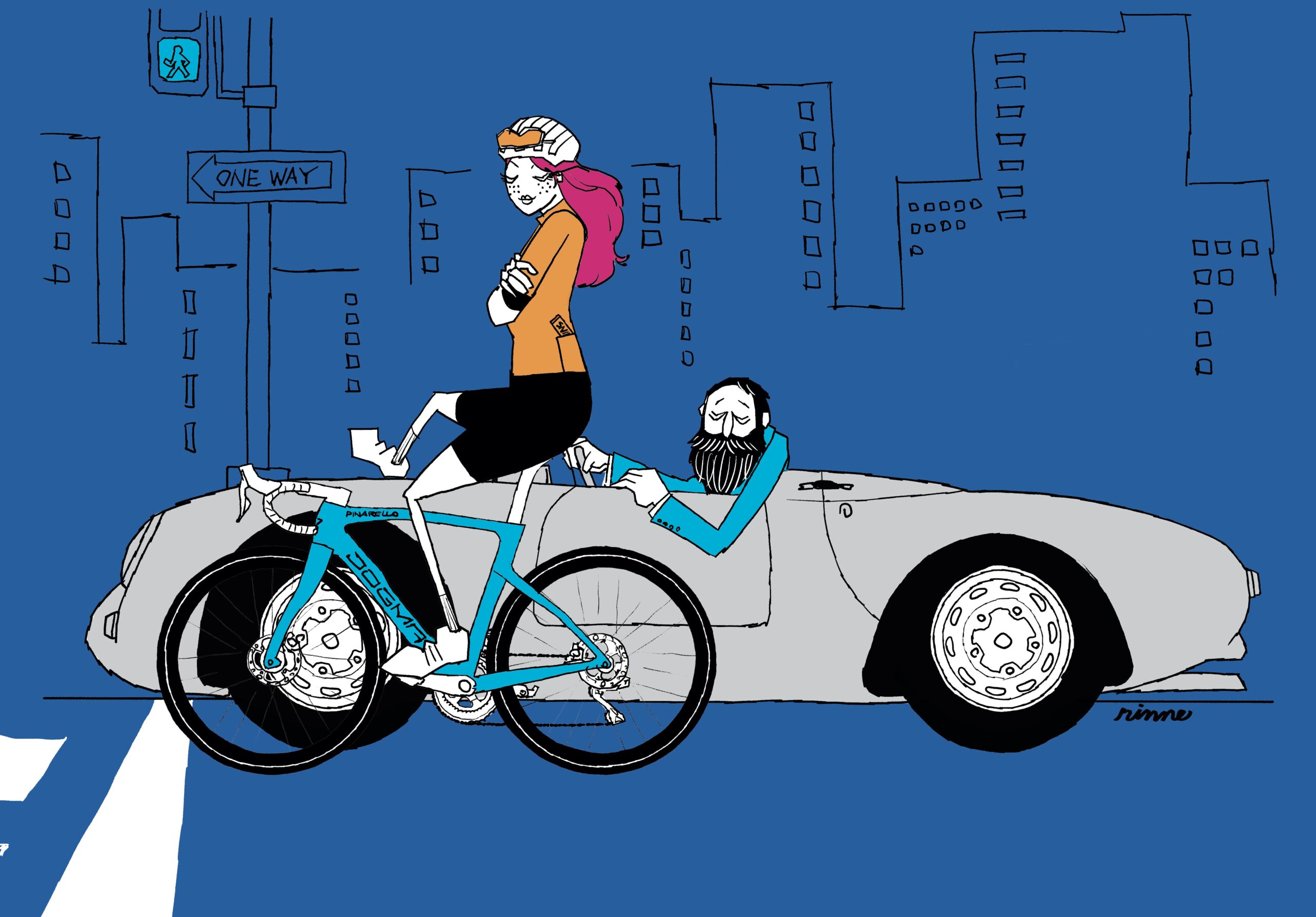 UNCLE RINNE フレーム付きアートプリント -- Porsche 550