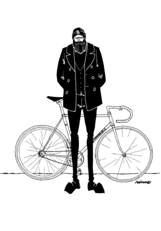 UNCLE RINNE フレーム付きアートプリント -- Ravanello UNCLE RINNE