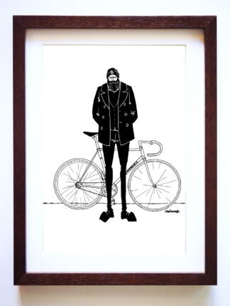 UNCLE RINNE フレーム付きアートプリント -- Ravanello UNCLE RINNE