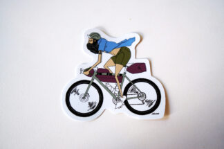 UNCLE RINNE sticker -- Ride on the wild side