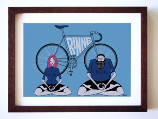 UNCLE RINNE フレーム付きアートプリント -- UNCLE RINNE sara zazen