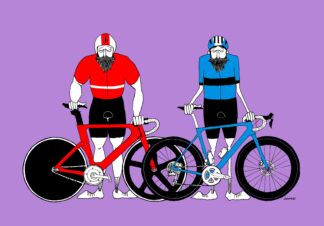 UNCLE RINNE フレーム付きアートプリント -- Short Or Long