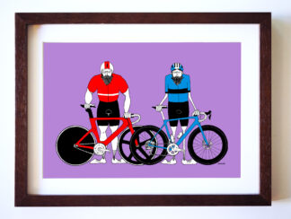 UNCLE RINNE フレーム付きアートプリント -- Short Or Long