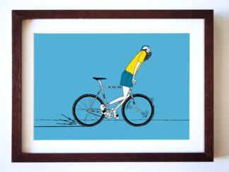 UNCLE RINNE フレーム付きアートプリント -- Skid