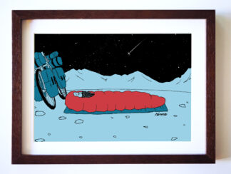 UNCLE RINNE フレーム付きアートプリント -- Sleeping On The Earth