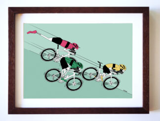 UNCLE RINNE フレーム付きアートプリント -- Super Tuck