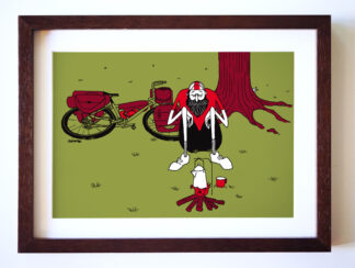 UNCLE RINNE フレーム付きアートプリント -- TAKIBI