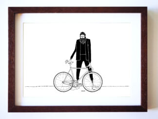 UNCLE RINNE フレーム付きアートプリント -- The Simplest b