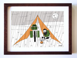 UNCLE RINNE フレーム付きアートプリント -- The nature