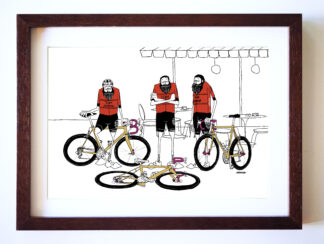 UNCLE RINNE フレーム付きアートプリント -- We Are Team