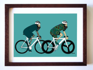 UNCLE RINNE フレーム付きアートプリント -- Which one are you