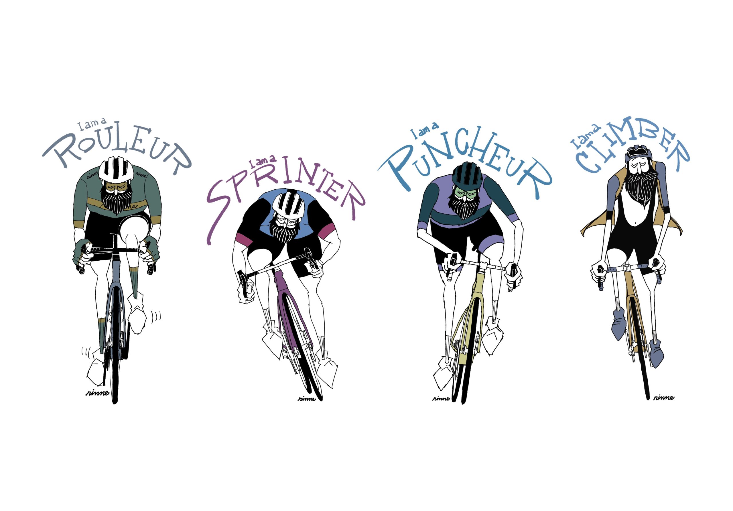 UNCLE RINNE フレーム付きアートプリント -- Which type are you