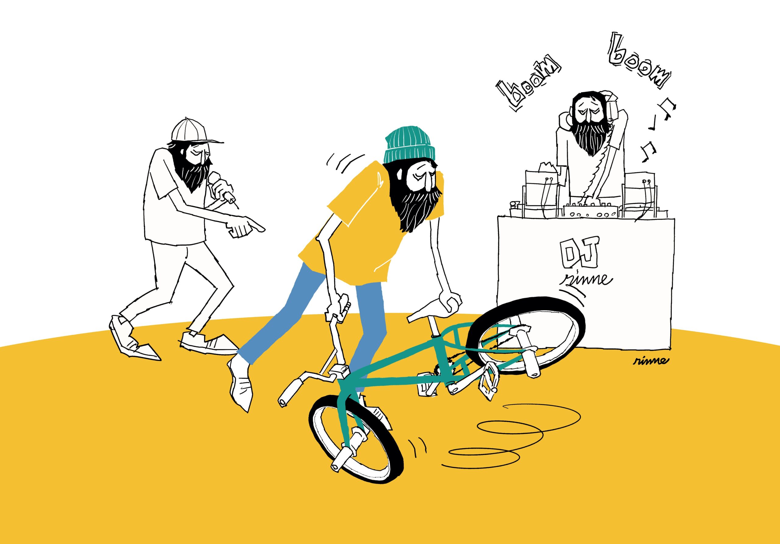 UNCLE RINNE フレーム付きアートプリント -- have a style