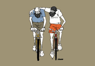 UNCLE RINNE フレーム付きアートプリント -- mate