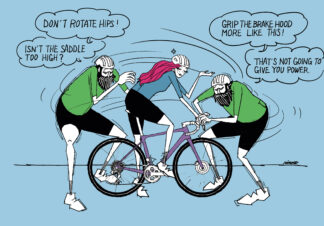 UNCLE RINNE フレーム付きアートプリント -- person who tends to teach