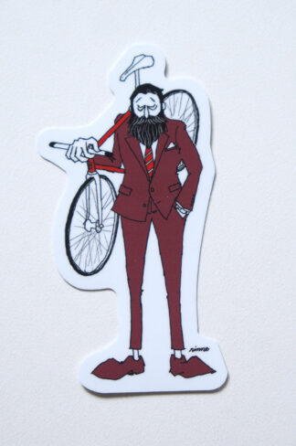 UNCLE RINNE sticker -- Pist man