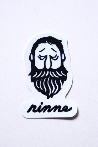 UNCLE RINNE sticker -- UNCLE RINNE face