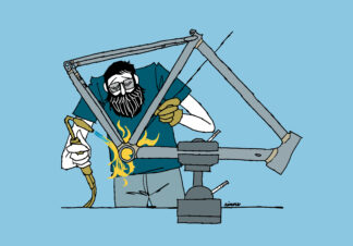 rinne　フレーム付きアートプリント --  rinne handmadeB2025 A