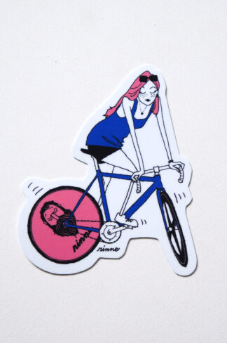 UNCLE RINNE sticker -- sara track stand