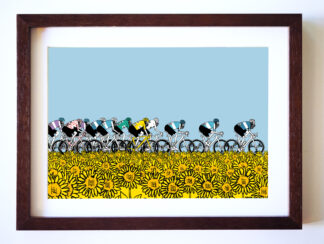 UNCLE RINNE フレーム付きアートプリント -- tournesol