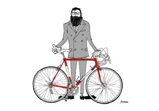 UNCLE RINNE フレーム付きアートプリント -- UNCLE RINNE