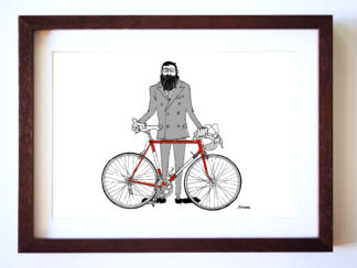 UNCLE RINNE フレーム付きアートプリント -- UNCLE RINNE