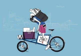 UNCLE RINNE Framed Art Print -- CMWC Omni MINATOMIRAI