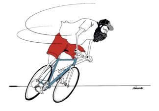 UNCLE RINNE Framed Art Print -- Cap UNCLE RINNE --