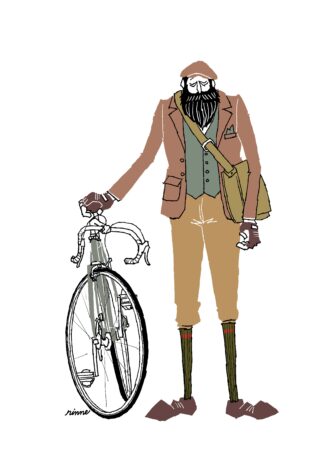 UNCLE RINNE Framed Art Print -- Chic Ride --