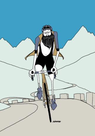 UNCLE RINNE Framed Art Print -- Climber --