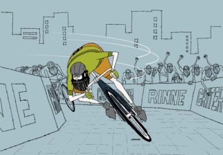 UNCLE RINNE Framed Art Print -- CRIT! --