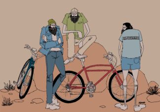 UNCLE RINNE Framed Art Print -- KLUNKERZ 2